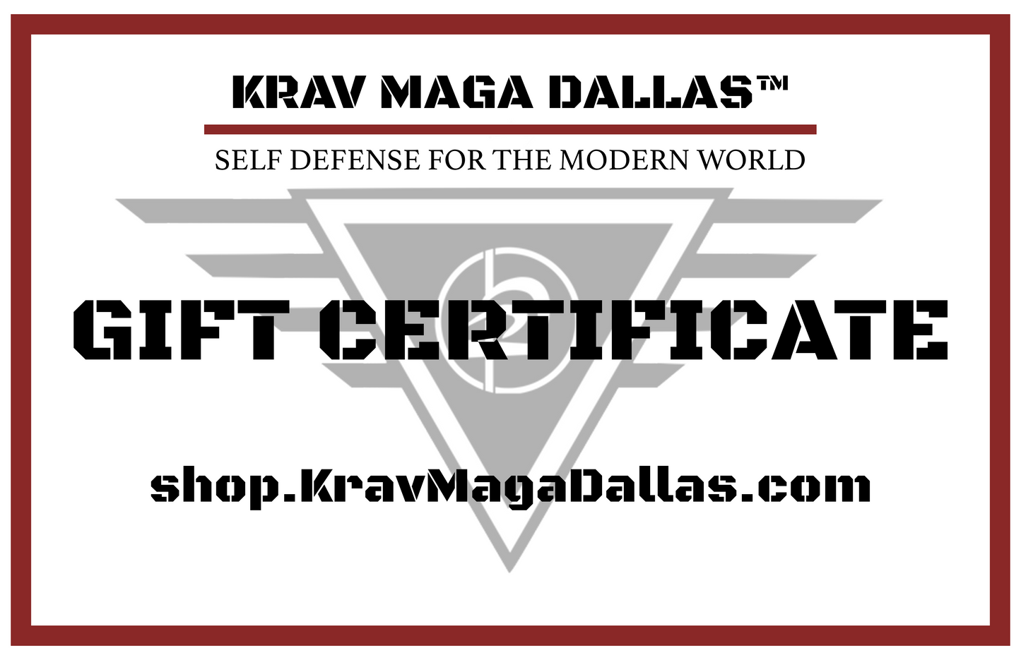 Online Store Gift Card