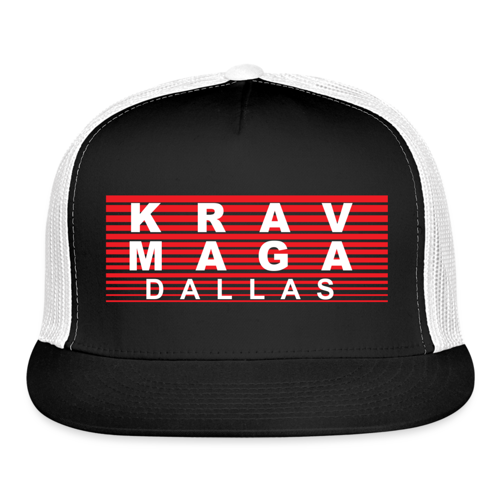 KMD Trucker Hat - black/white