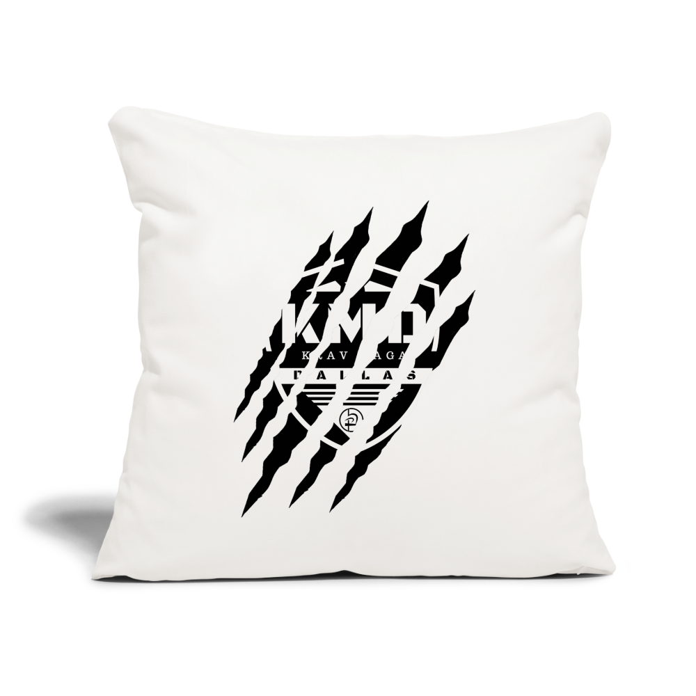 Throw Pillow Cover 18” x 18” - natural white