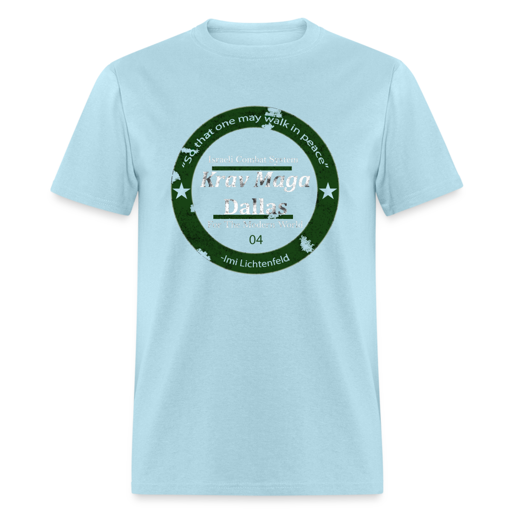 Imi, "In Peace" T-Shirt - powder blue