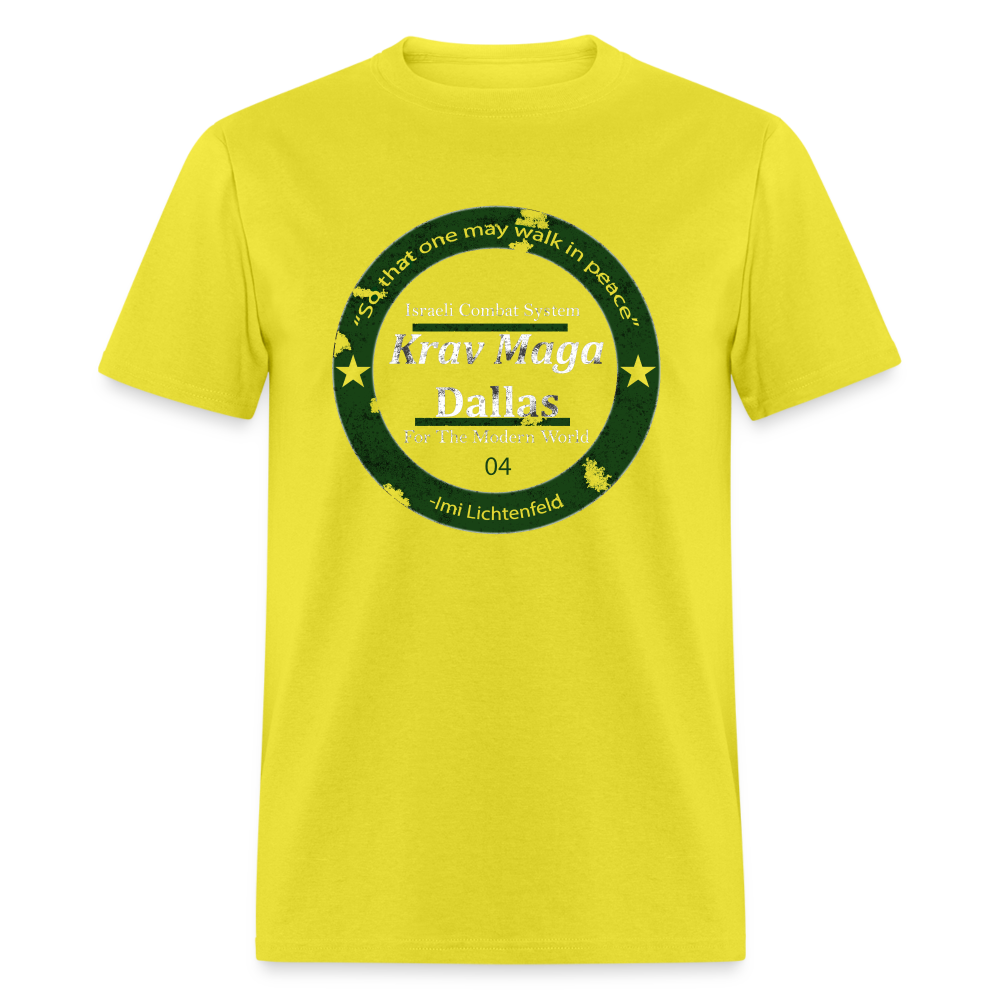 Imi, "In Peace" T-Shirt - yellow