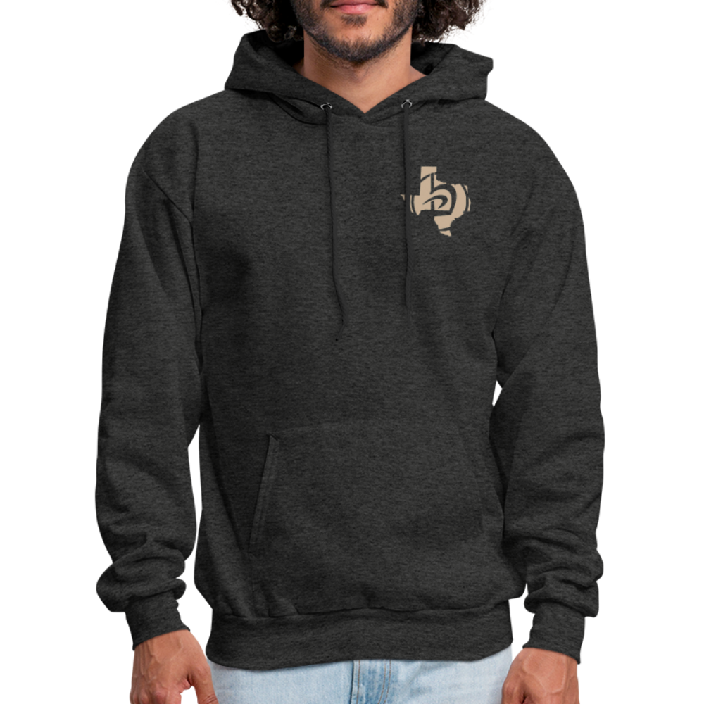 Like A Warrior Hoodie - charcoal grey