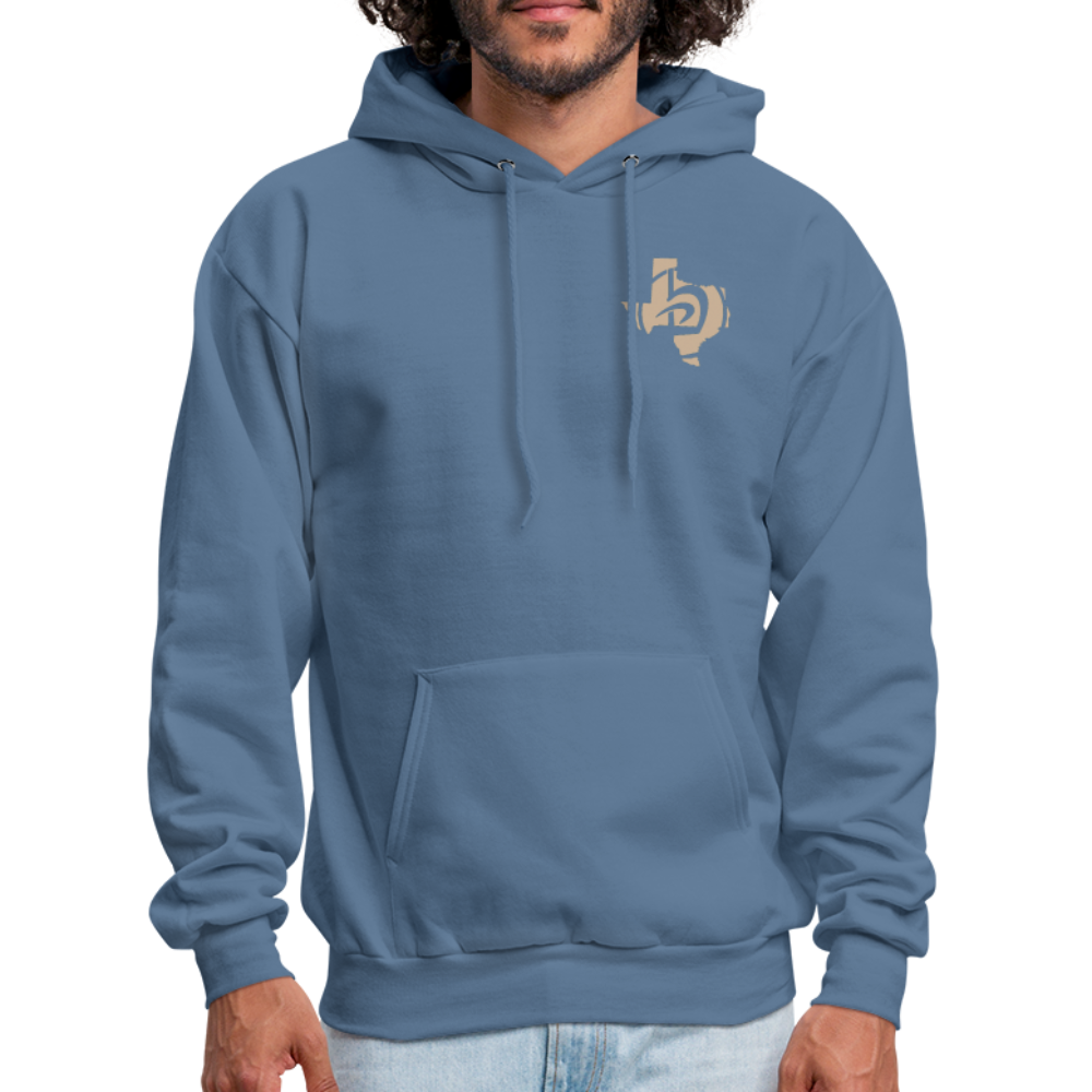 Like A Warrior Hoodie - denim blue