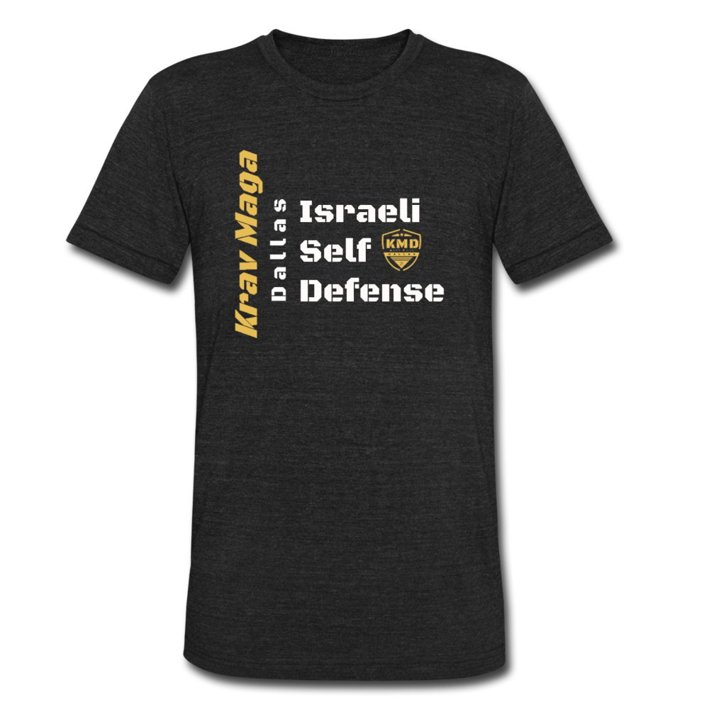 Israeli Self Defense Tri-Blend T-shirt - heather black