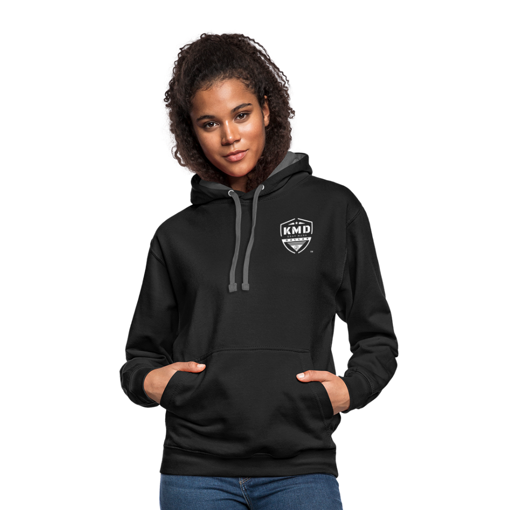 Pullover Kouf Mem Hoodie - black/asphalt