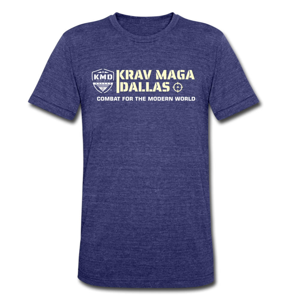 Combat for the Modern World Tri-Blend T-Shirt - heather indigo