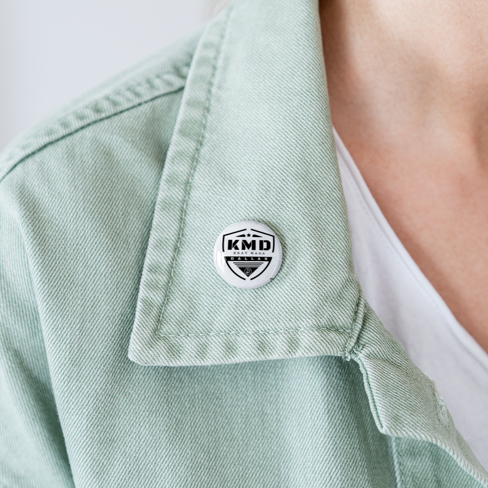 KMD Shield buttons small 1'' (5-pack) - white