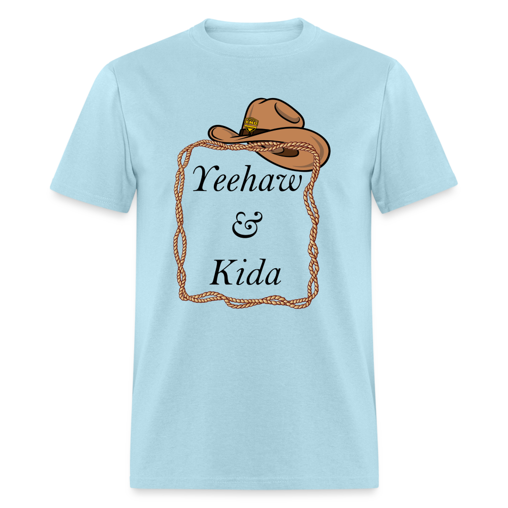Yeehaw & Kida T-Shirt - powder blue