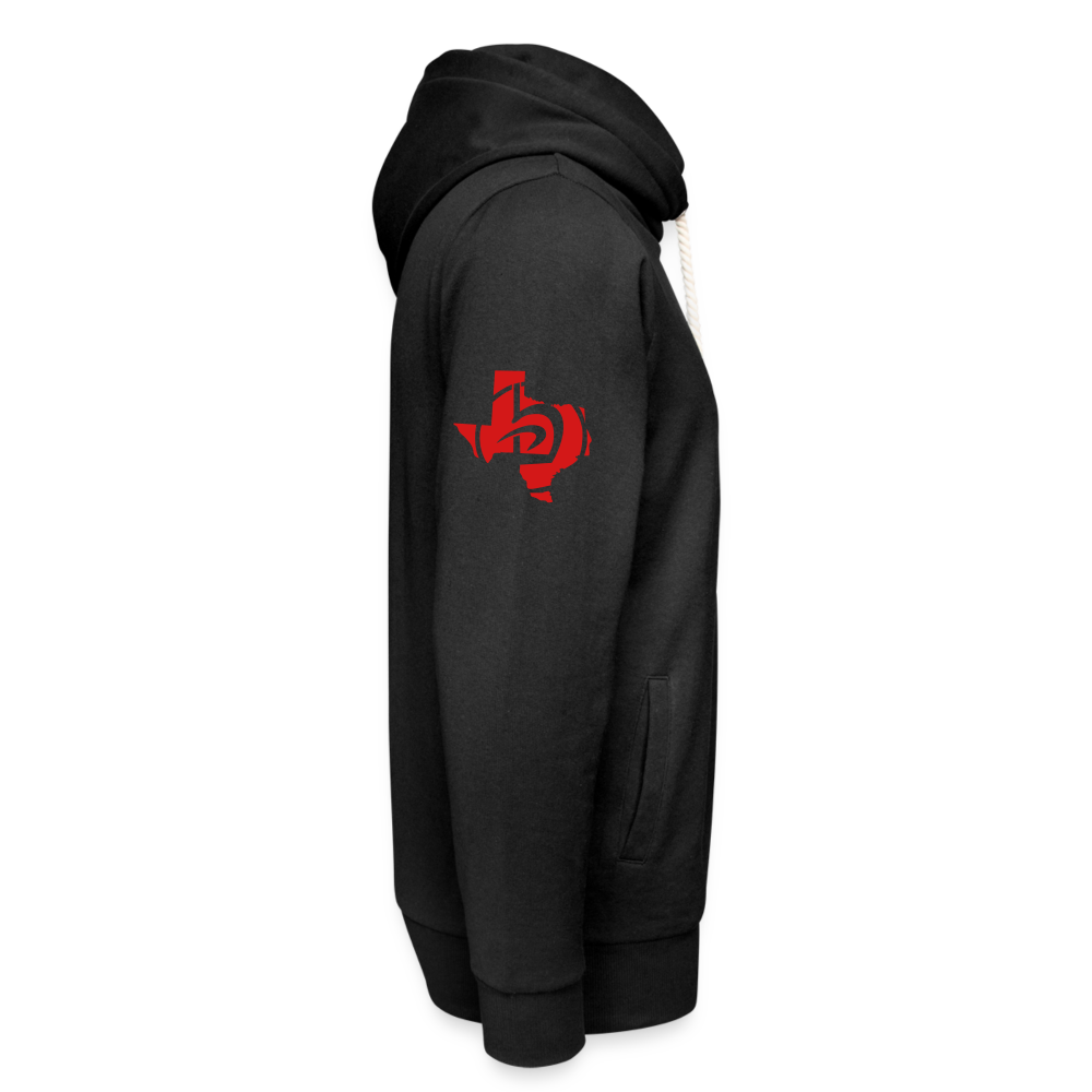 S&B Shawl Collar Hoodie - black