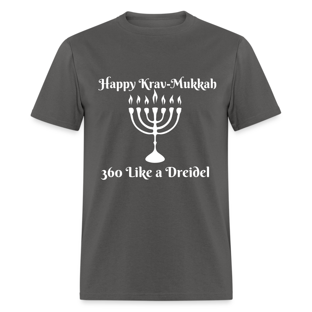 Happy Krav-Mukkah T-Shirt - charcoal