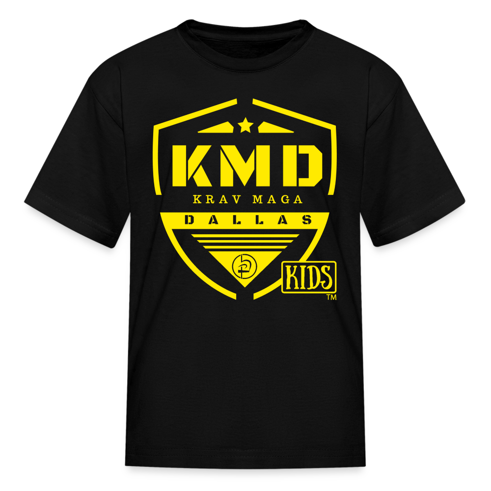 Kids' Level 1 Youth Yellow Belt T-Shirt - black