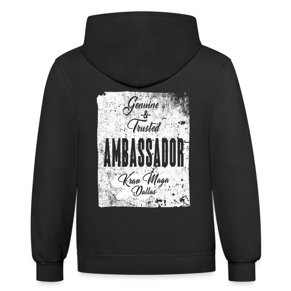 Ambassador Hoodie - black/asphalt