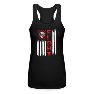 Fight Flag Racerback Tank Top - black