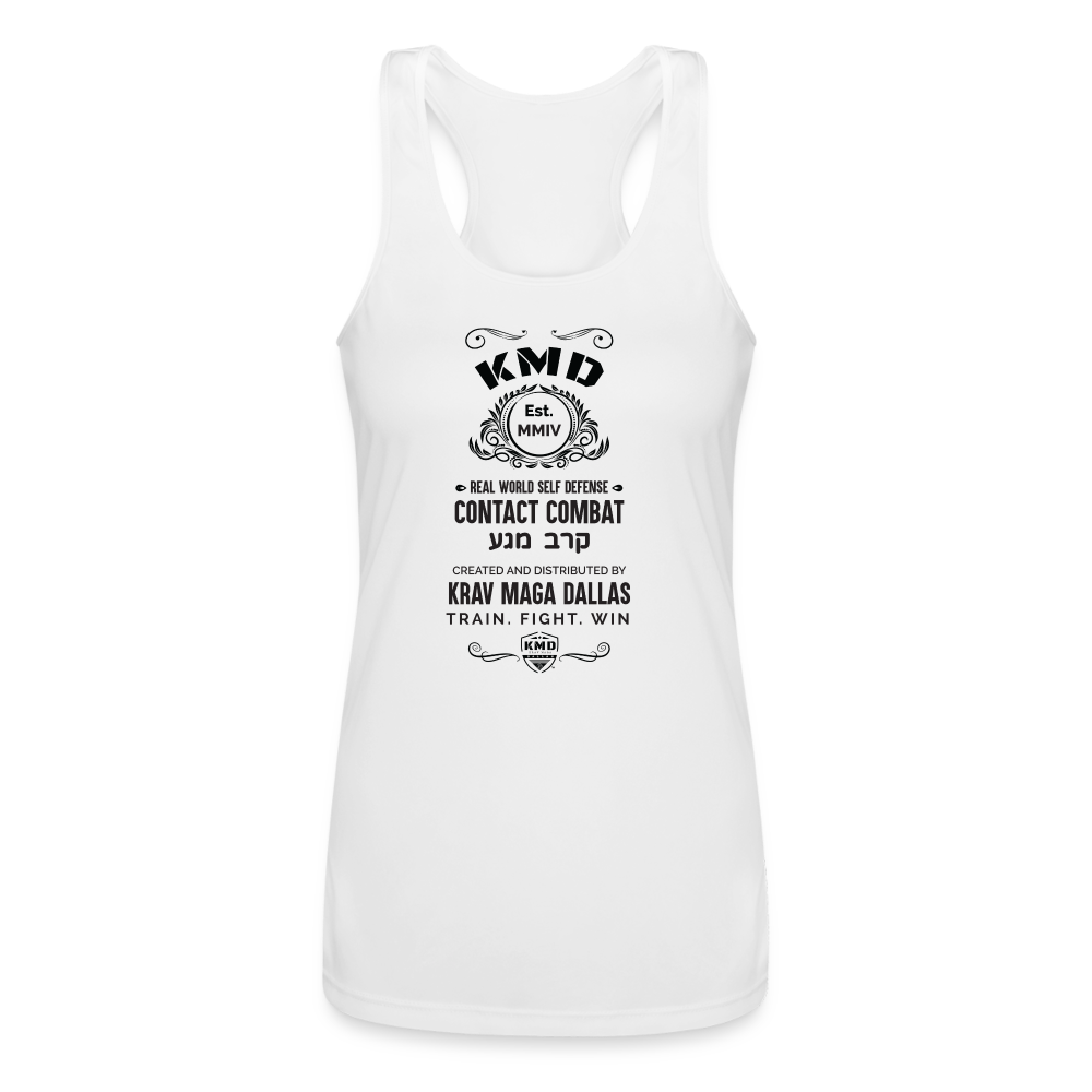 Contact Combat Racerback Tank Top - white