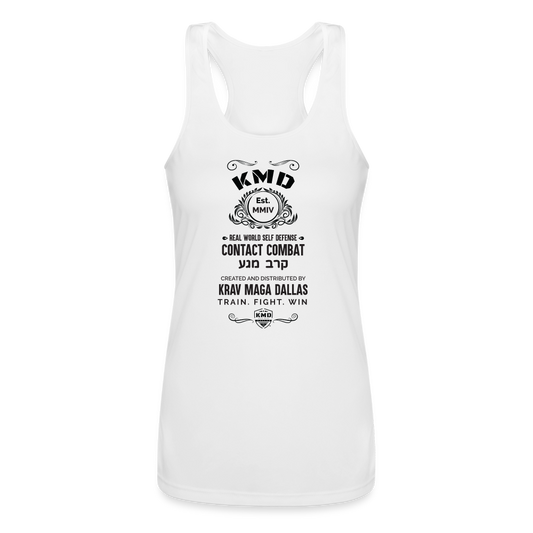 Contact Combat Racerback Tank Top - white