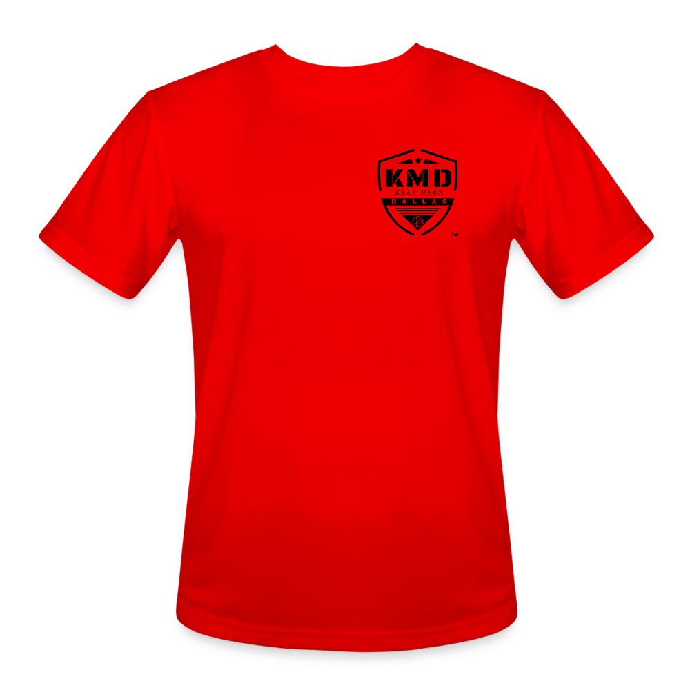 Moisture Wicking Intensity/Motivation/Mindset T-Shirt - red