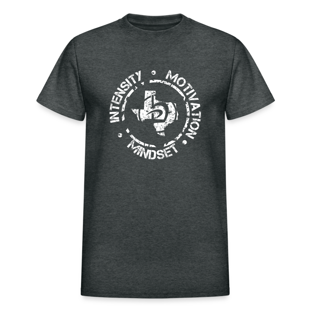 Intensity Motivation Mindset T-Shirt - deep heather