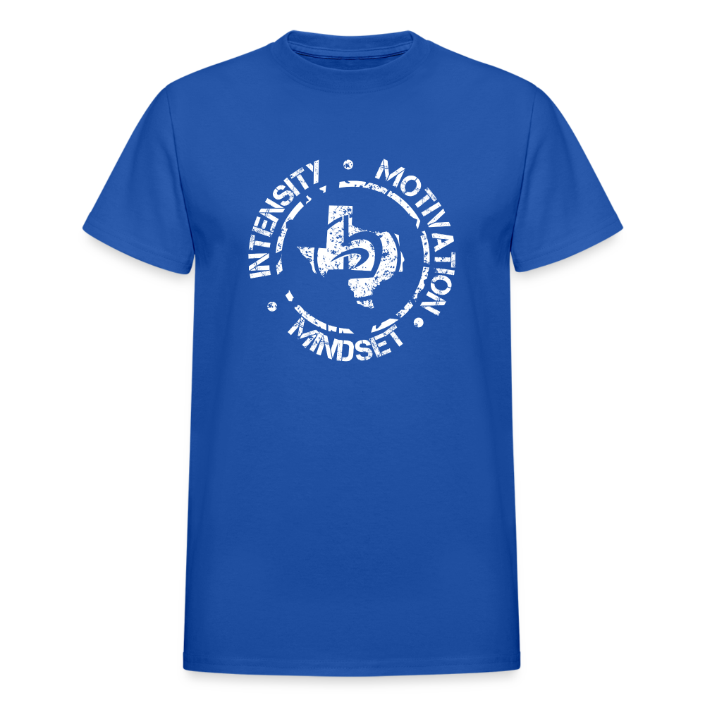 Intensity Motivation Mindset T-Shirt - royal blue