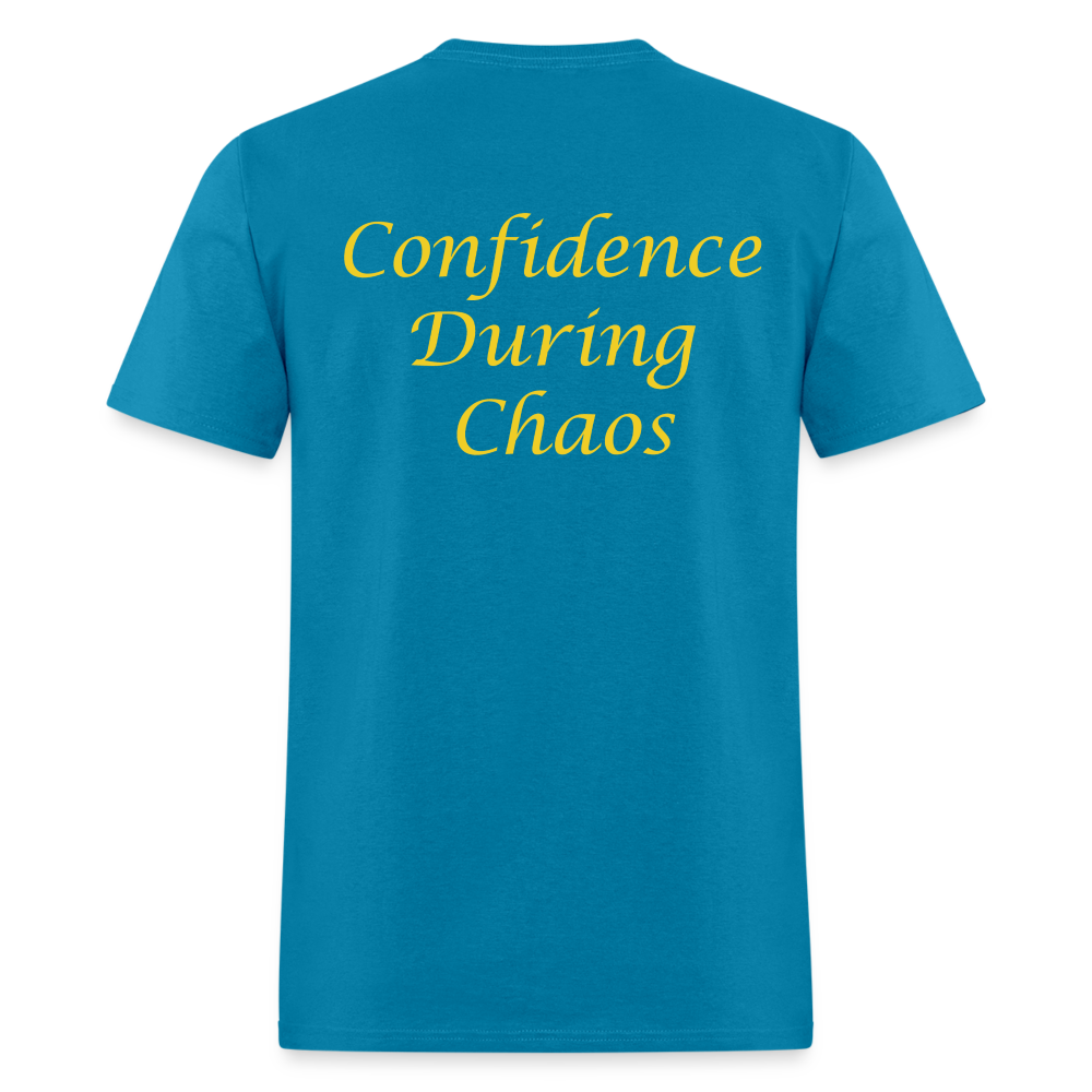 Confidence During Chaos - turquoise