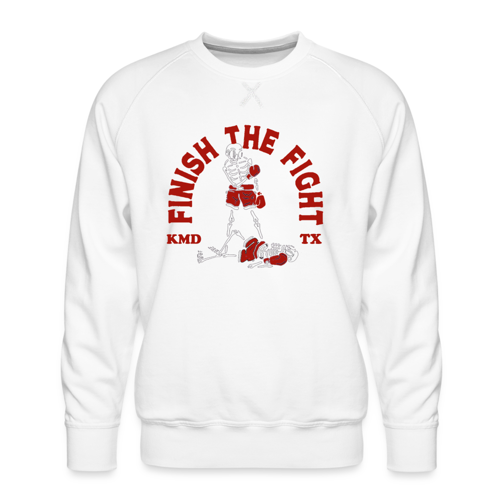 Finish the Fight Sweatshirt - white