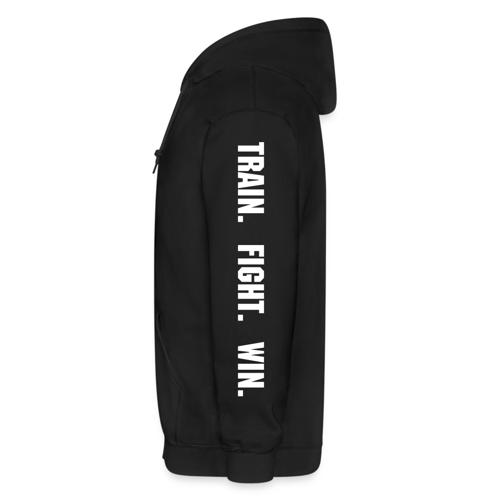 Full-Zip Kouf Mem Hoodie - black