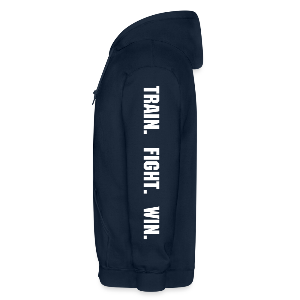 Full-Zip Kouf Mem Hoodie - navy