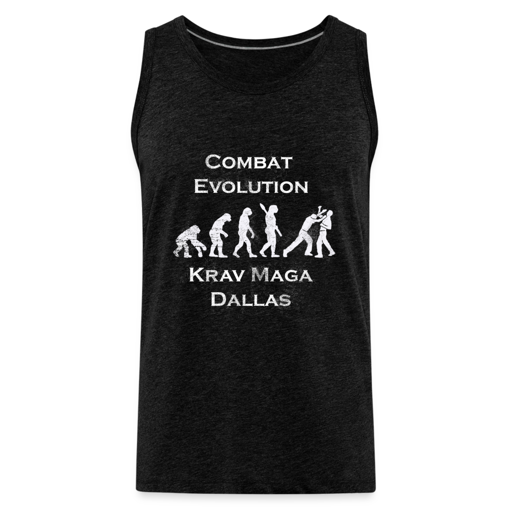 Combat Evolution Sleeveless T-shirt - charcoal grey