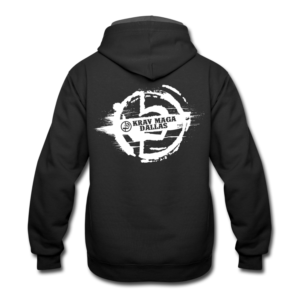 Pullover Kouf Mem Hoodie - black/asphalt