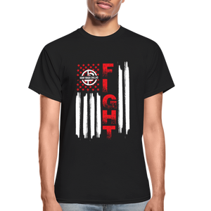 Fight Flag T-Shirt - black