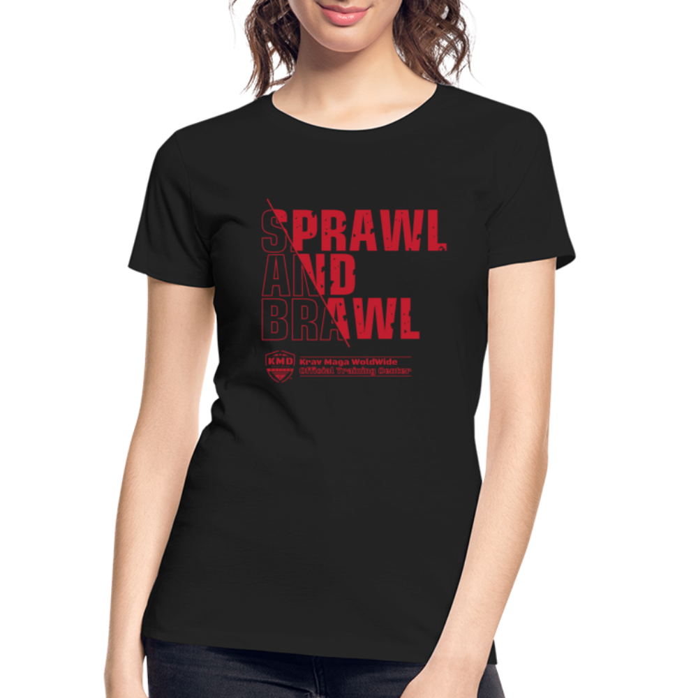 Women’s Sprawl and Brawl T-shirt - black