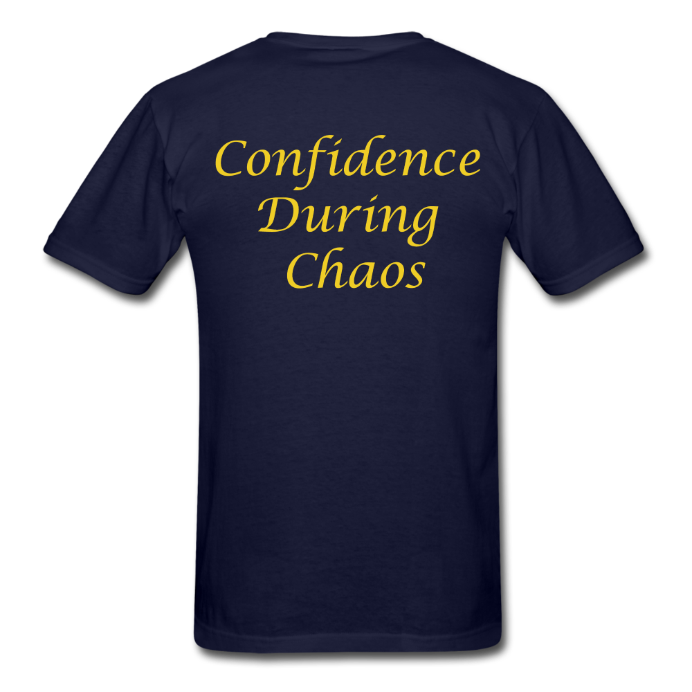 Confidence During Chaos - navy