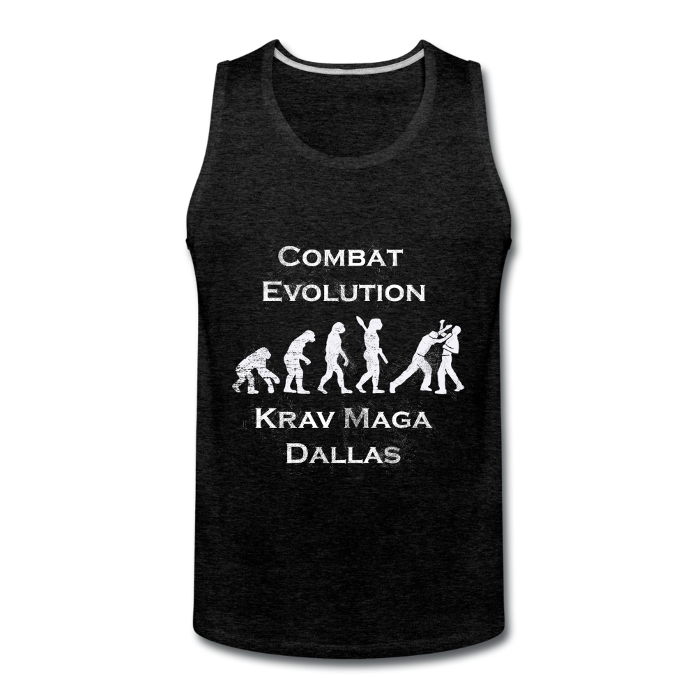 Combat Evolution Sleeveless T-shirt - charcoal grey
