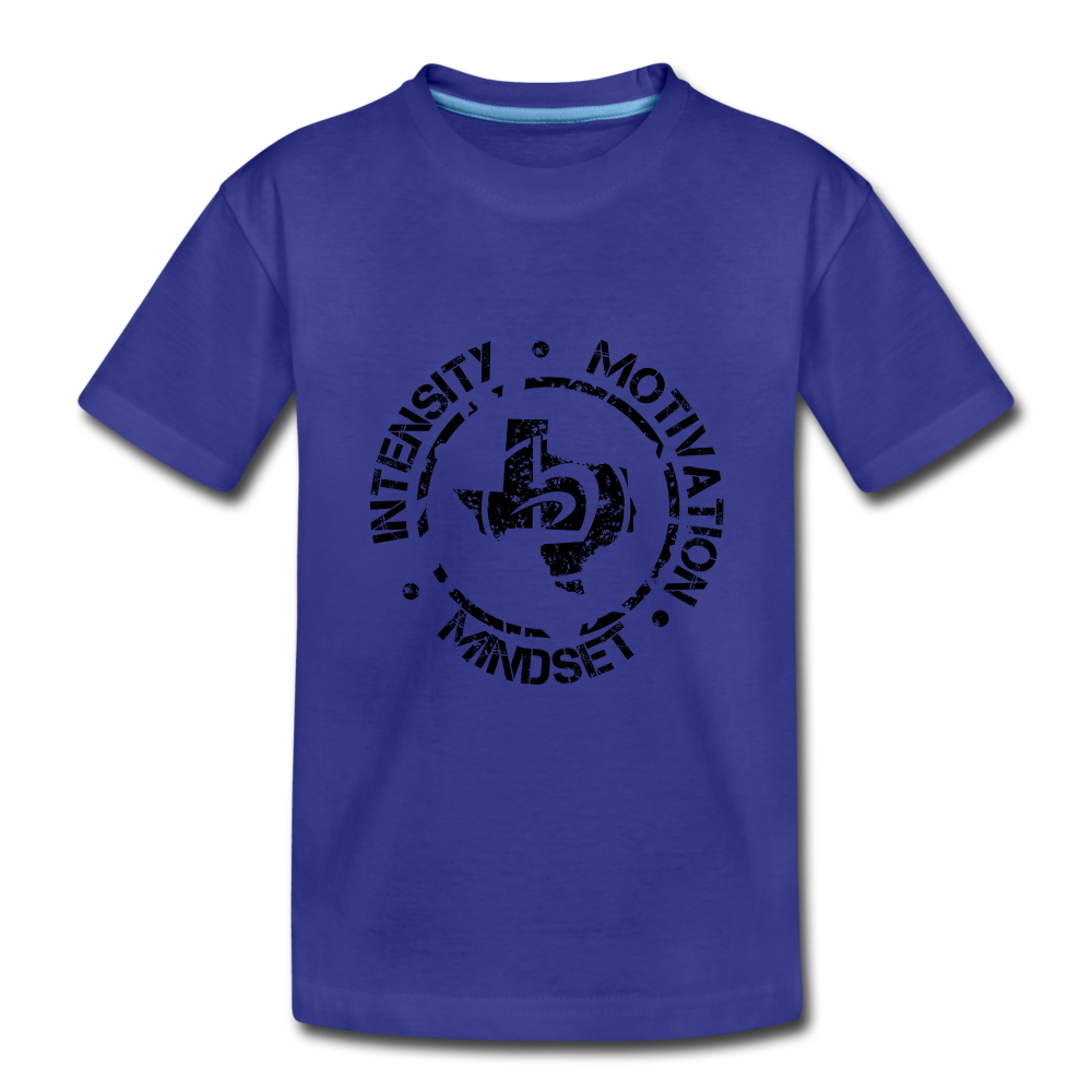 Kids' Intensity Motivation Mindset T-Shirt - royal blue