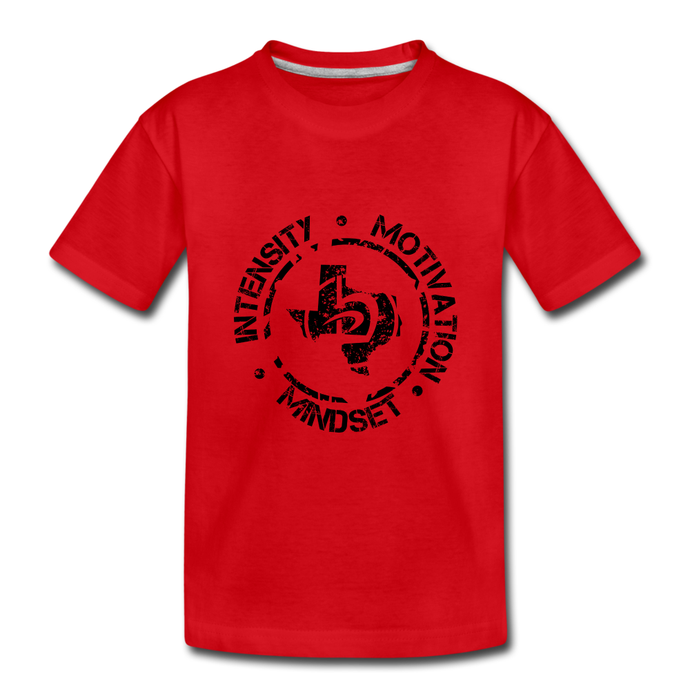 Kids' Intensity Motivation Mindset T-Shirt - red