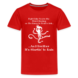 Fight like the 3rd Monkey - red