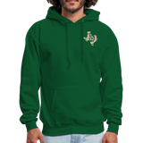 Like A Warrior Hoodie - forest green