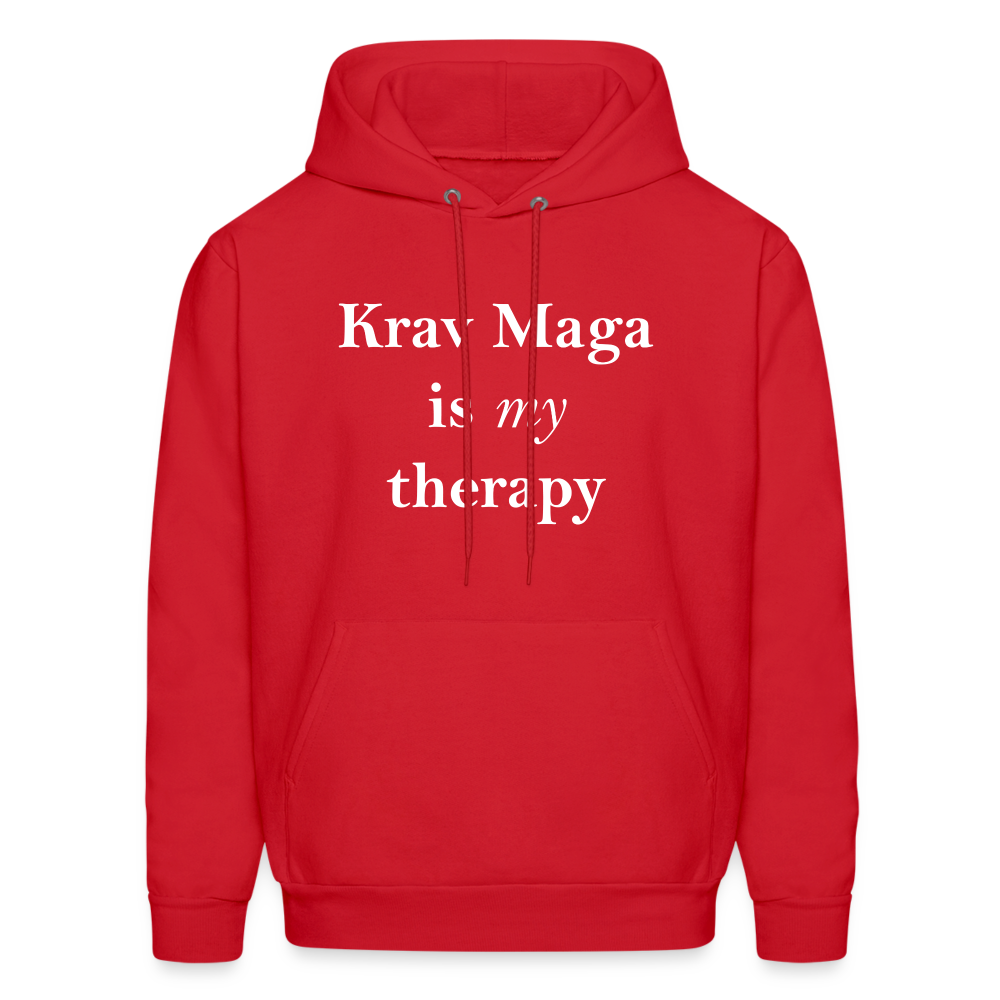 Krav Maga is my Therapy Hoodie - red