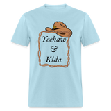 Yeehaw & Kida T-Shirt - powder blue