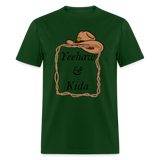 Yeehaw & Kida T-Shirt - forest green