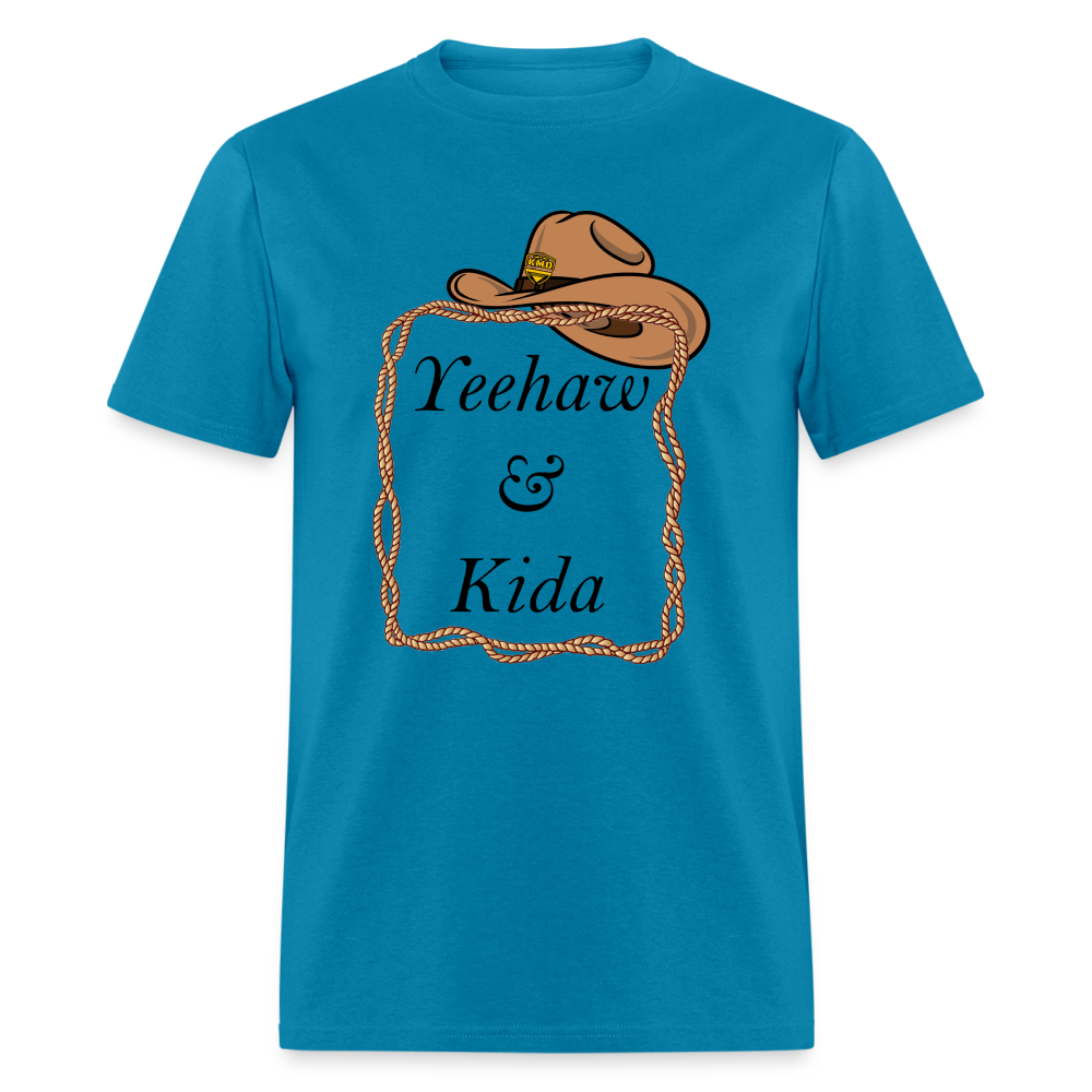 Yeehaw & Kida T-Shirt - turquoise