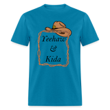 Yeehaw & Kida T-Shirt - turquoise