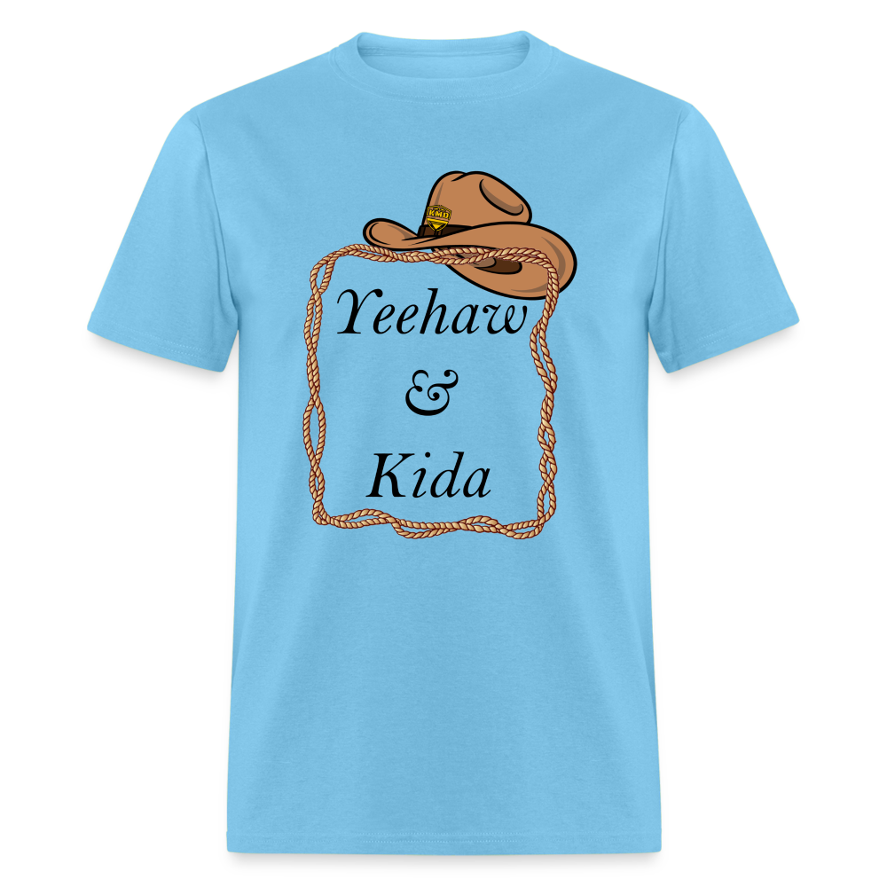 Yeehaw & Kida T-Shirt - aquatic blue
