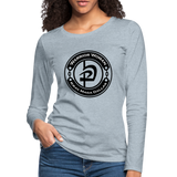 Warrior Woman Long Sleeve T-Shirt - heather ice blue