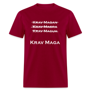 Spelling Errors T-Shirt - dark red
