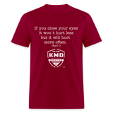 Karl's Quote - dark red