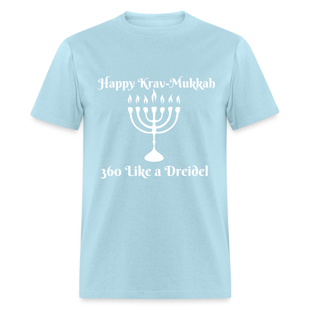 Happy Krav-Mukkah T-Shirt - powder blue