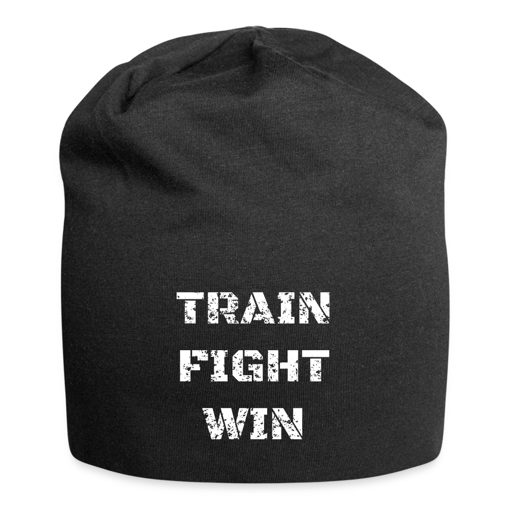 Train. Fight. Win. Beanie - black
