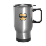 Rise and Grind Travel Mug - silver