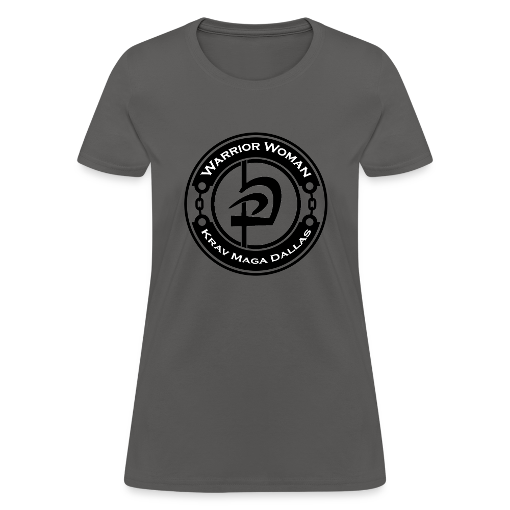 Warrior Woman Short-sleeved T - charcoal