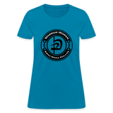 Warrior Woman Short-sleeved T - turquoise